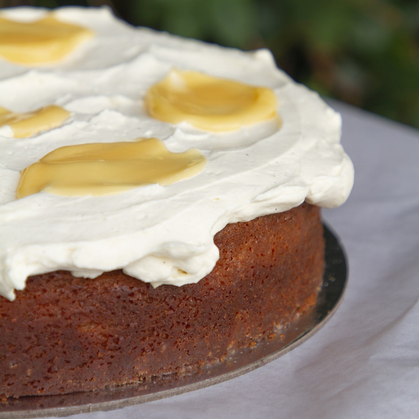 Flourless Lemon & Ricotta Cake