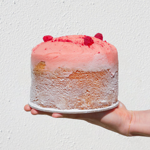 Raspberry Butter Cake