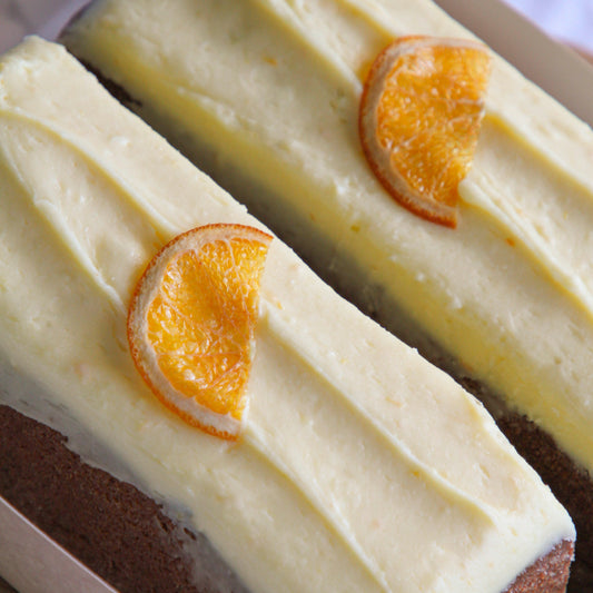Orange and Almond Bar Cake