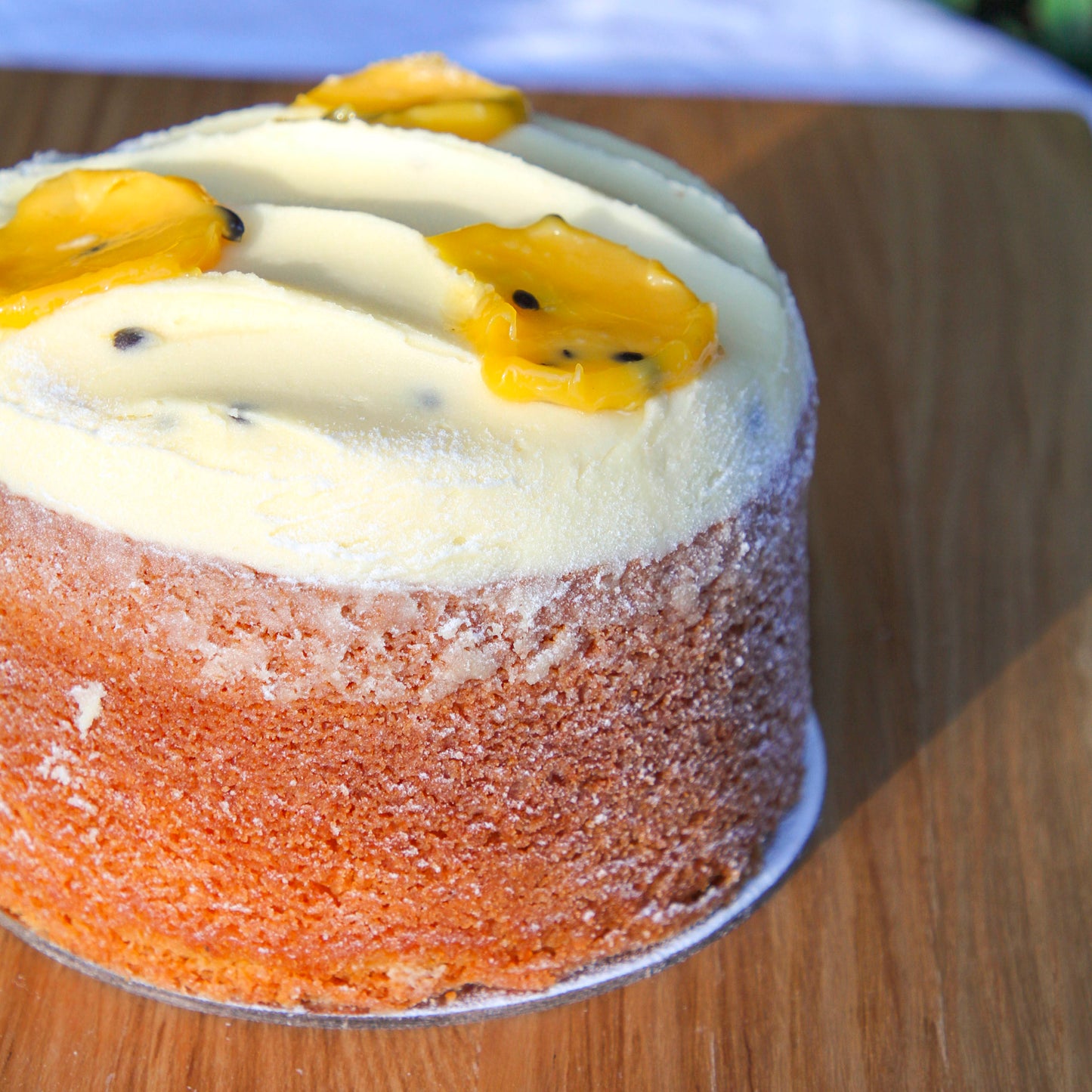 Passionfruit Butter Cake