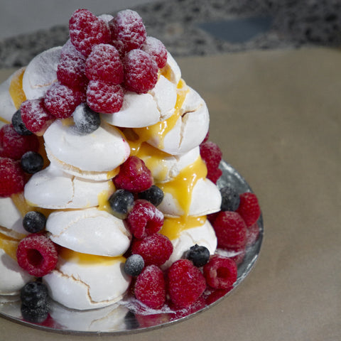 Festive Meringue Tower