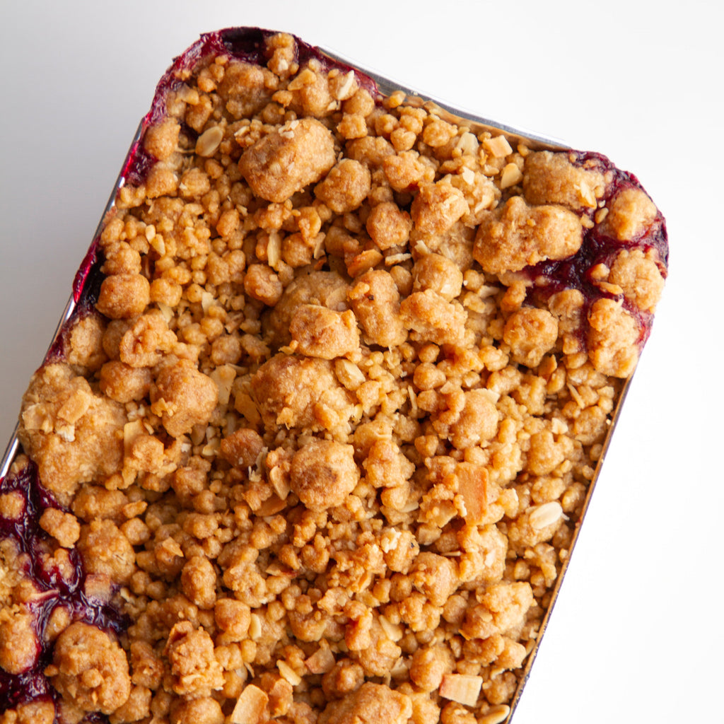 Apple and Berry Crumble