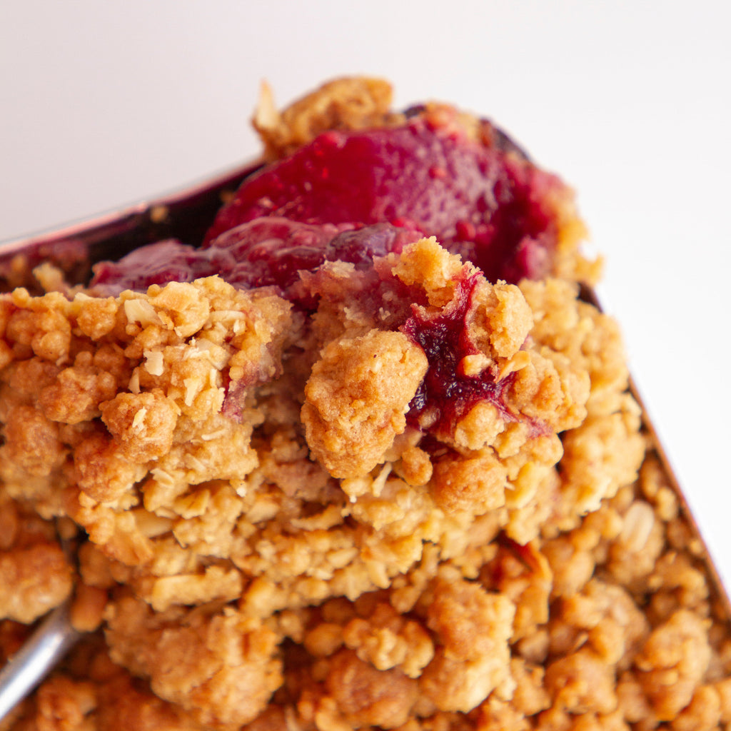 Apple and Berry Crumble