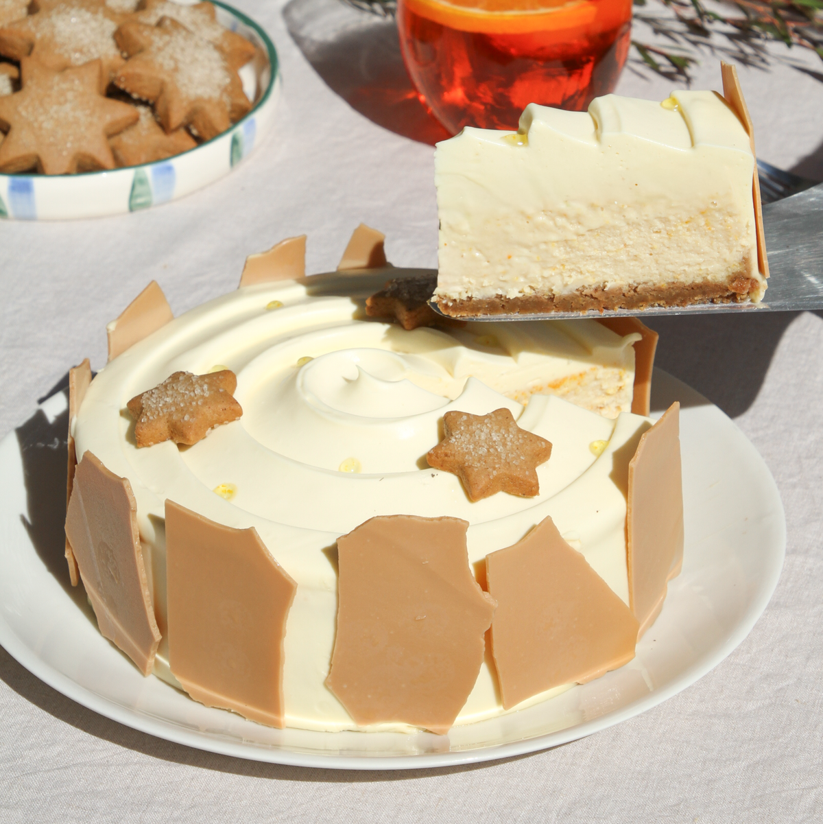 Christmas Cheesecake