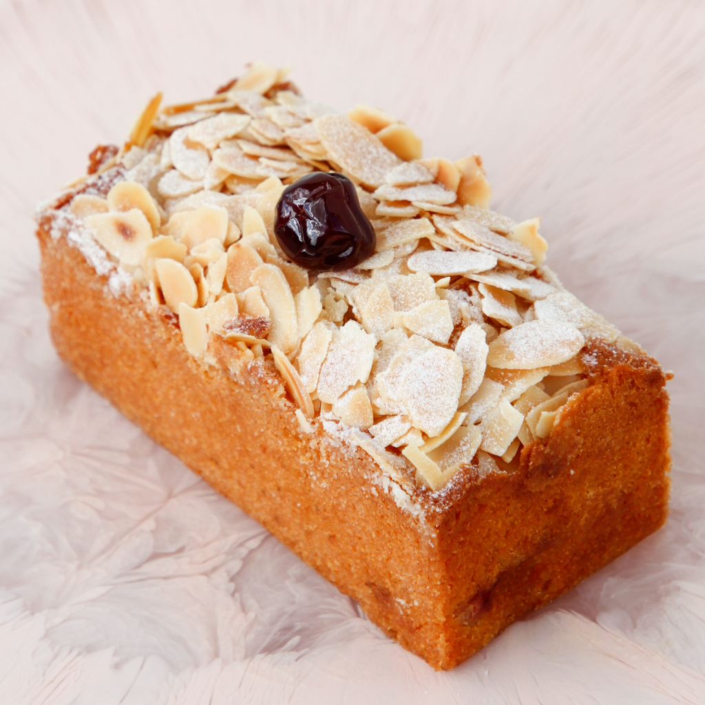 Cherry Almond Mini Bar Cake