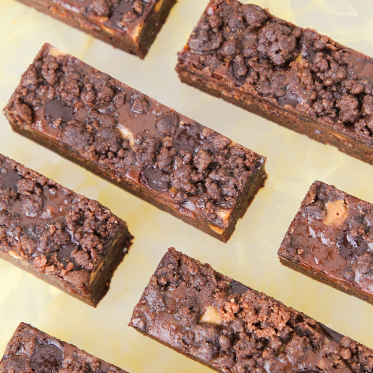 Chewy Chocolate & Caramel Brownie