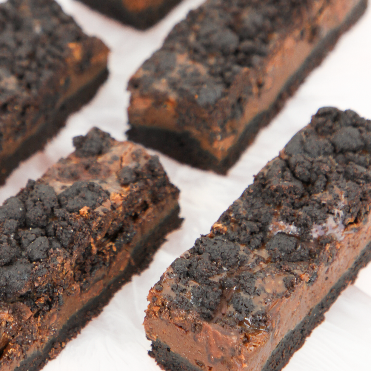 Chewy Chocolate & Caramel Brownie