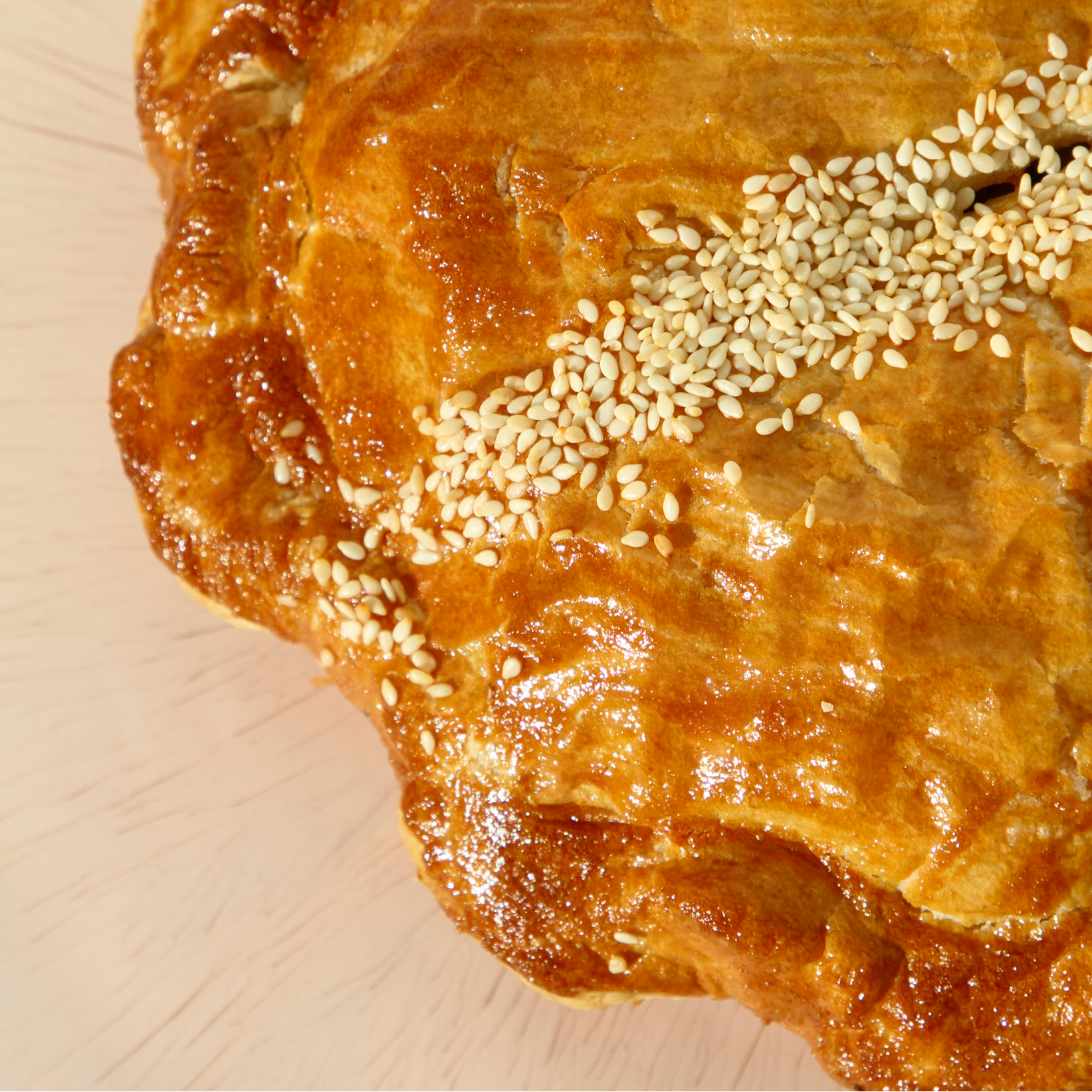 Chicken & Mushroom Family Pie