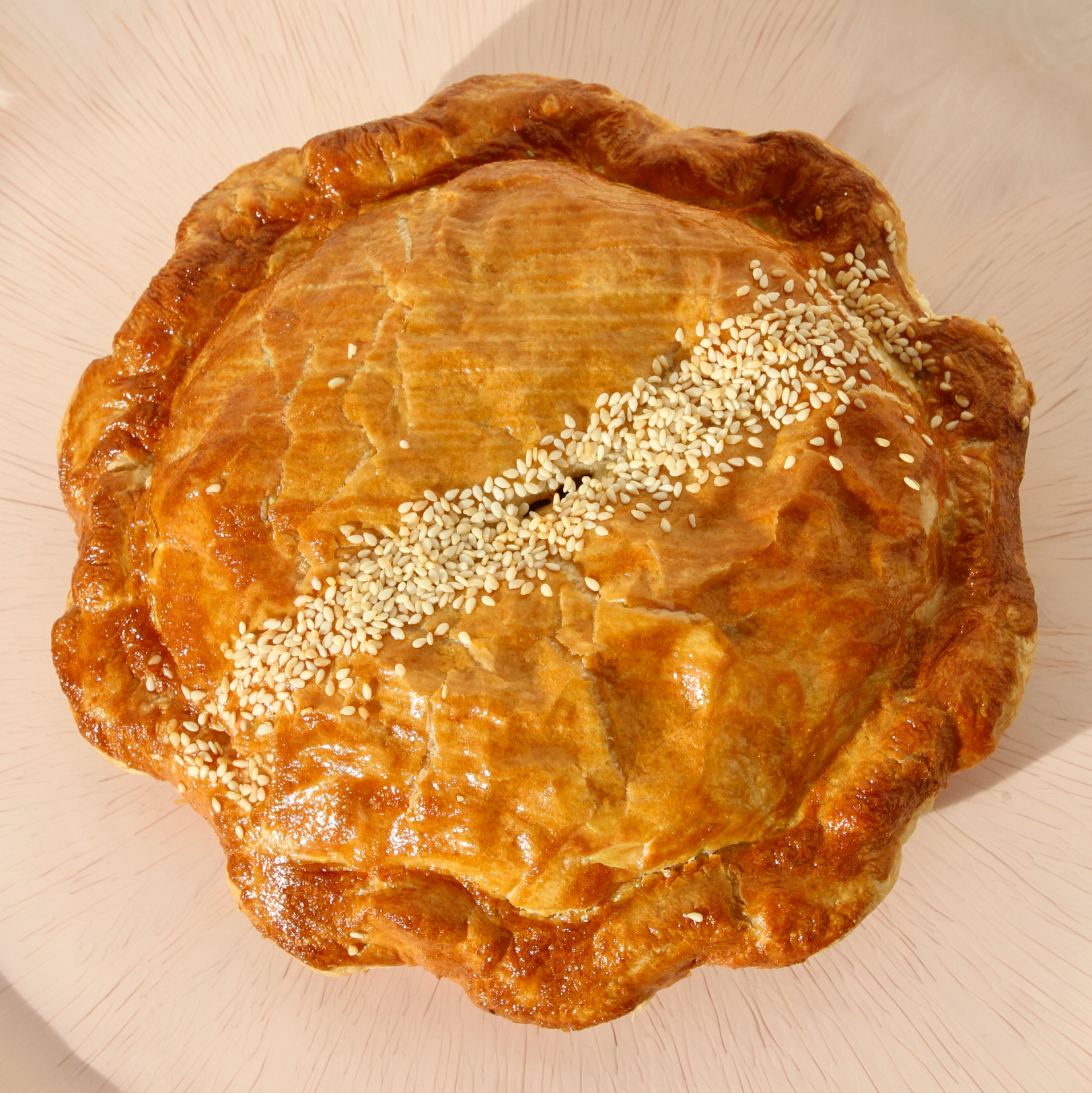 Chicken & Mushroom Family Pie