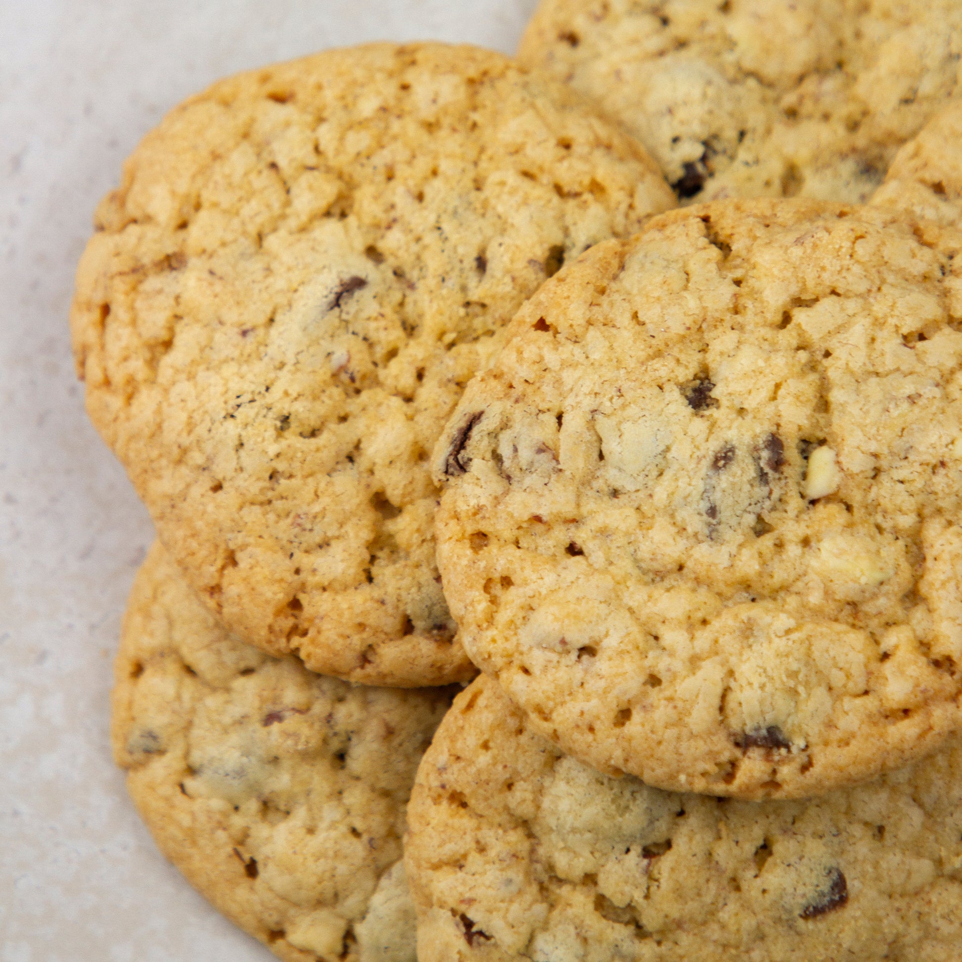 Choc Chip and Nut Cookies