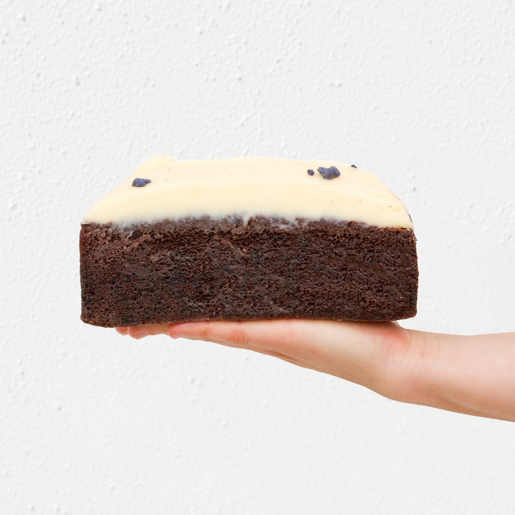 Chocolate Sour Cream Bar Cake