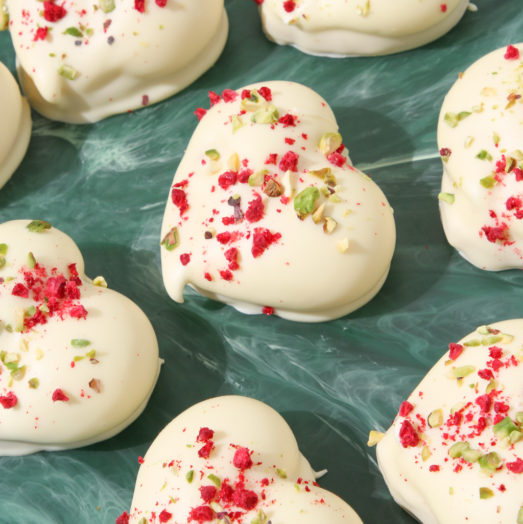 Festive Marshmallow Heart