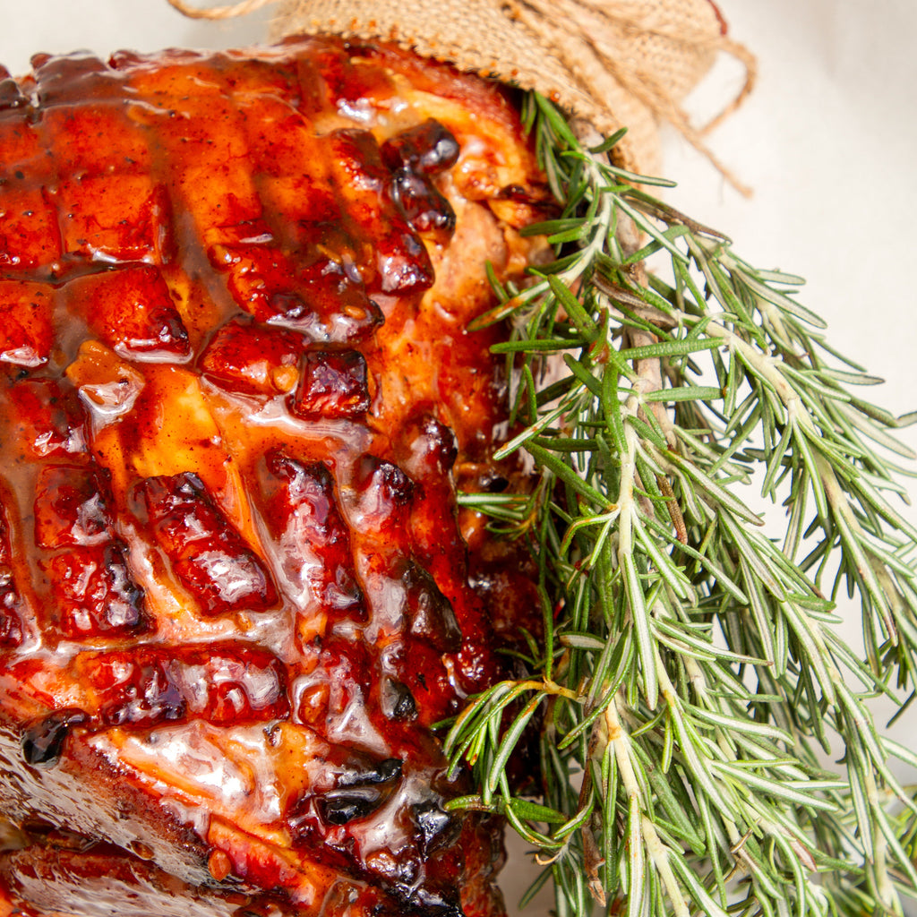 Glazed Christmas Ham