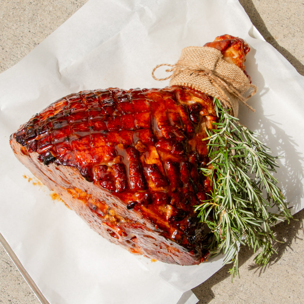 Glazed Christmas Ham