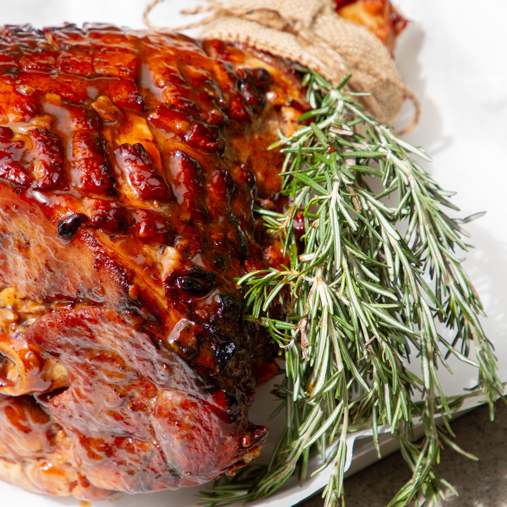 Glazed Christmas Ham