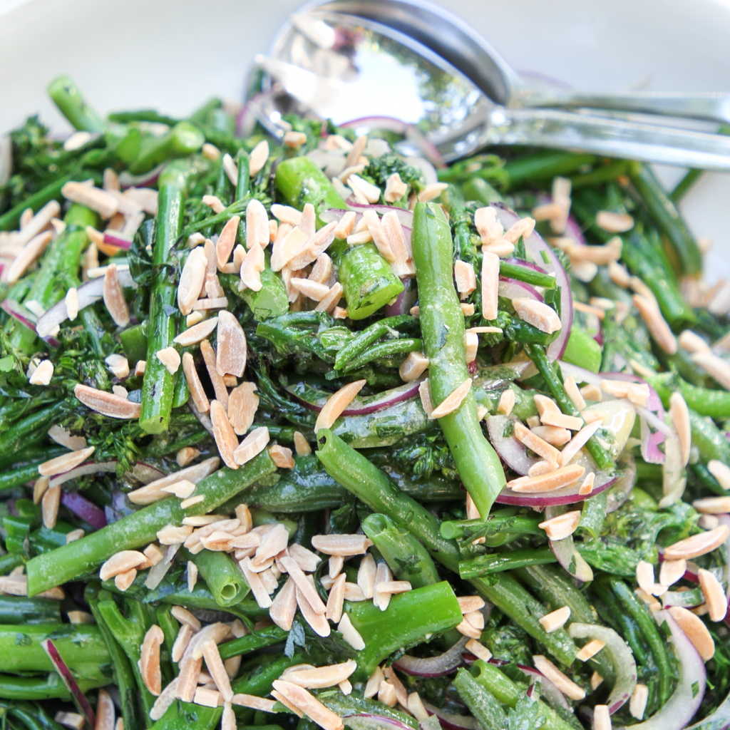 Broccolini, Green Beans & Tahini Salad