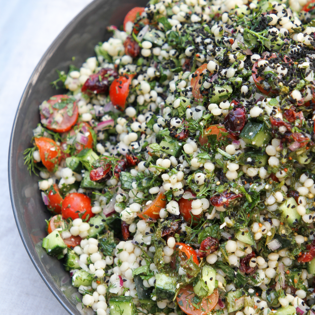 Israeli Cous Cous Salad
