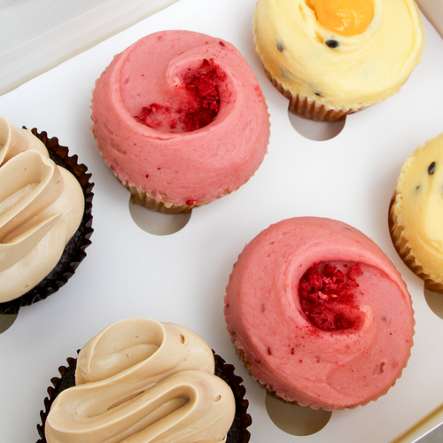 Assorted Cupcake Box | 6 pack