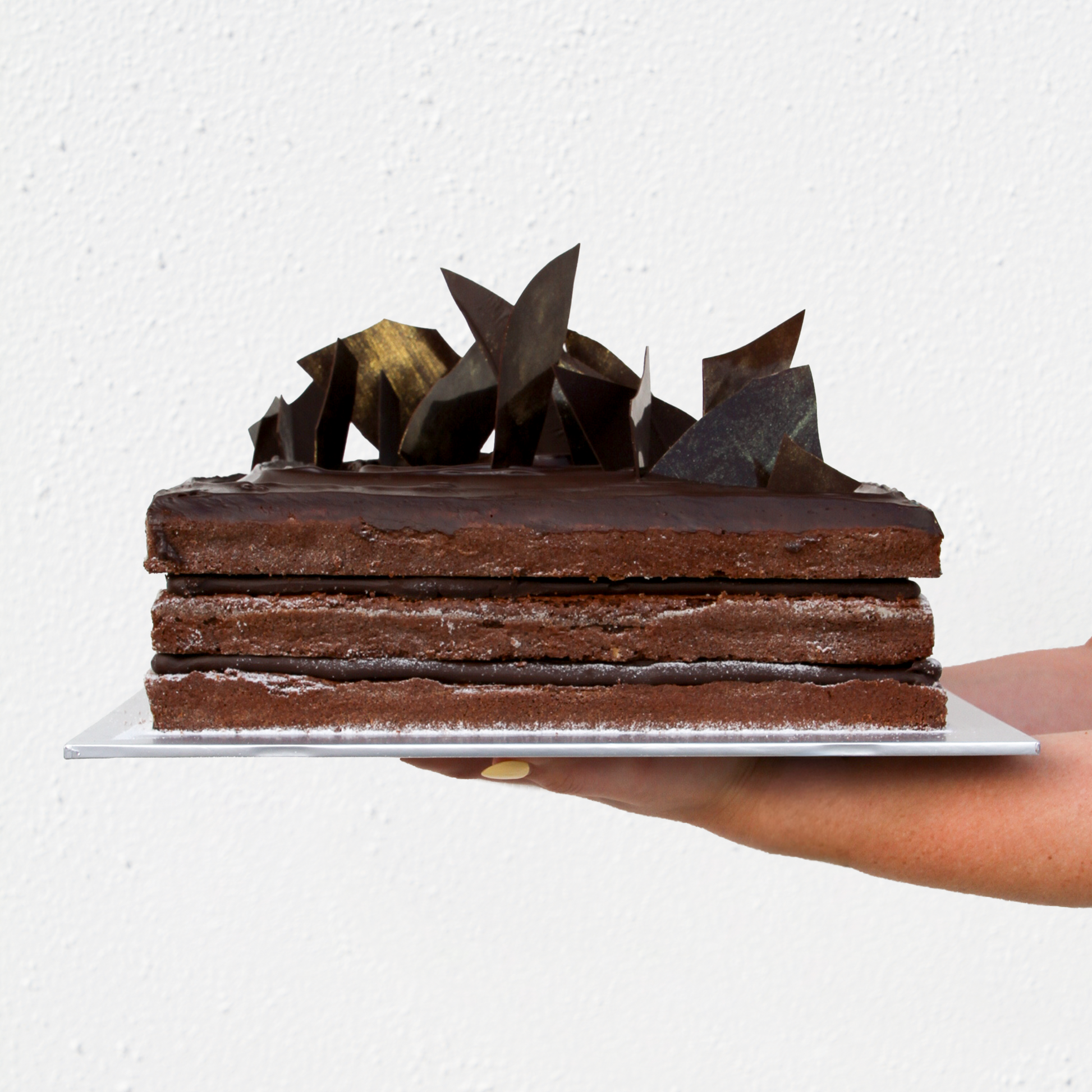 Flourless Chocolate Slab Cake