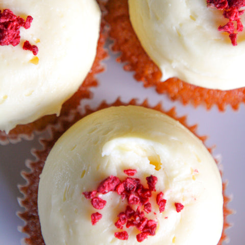 Flourless Vanilla Cream Cheese Cupcake