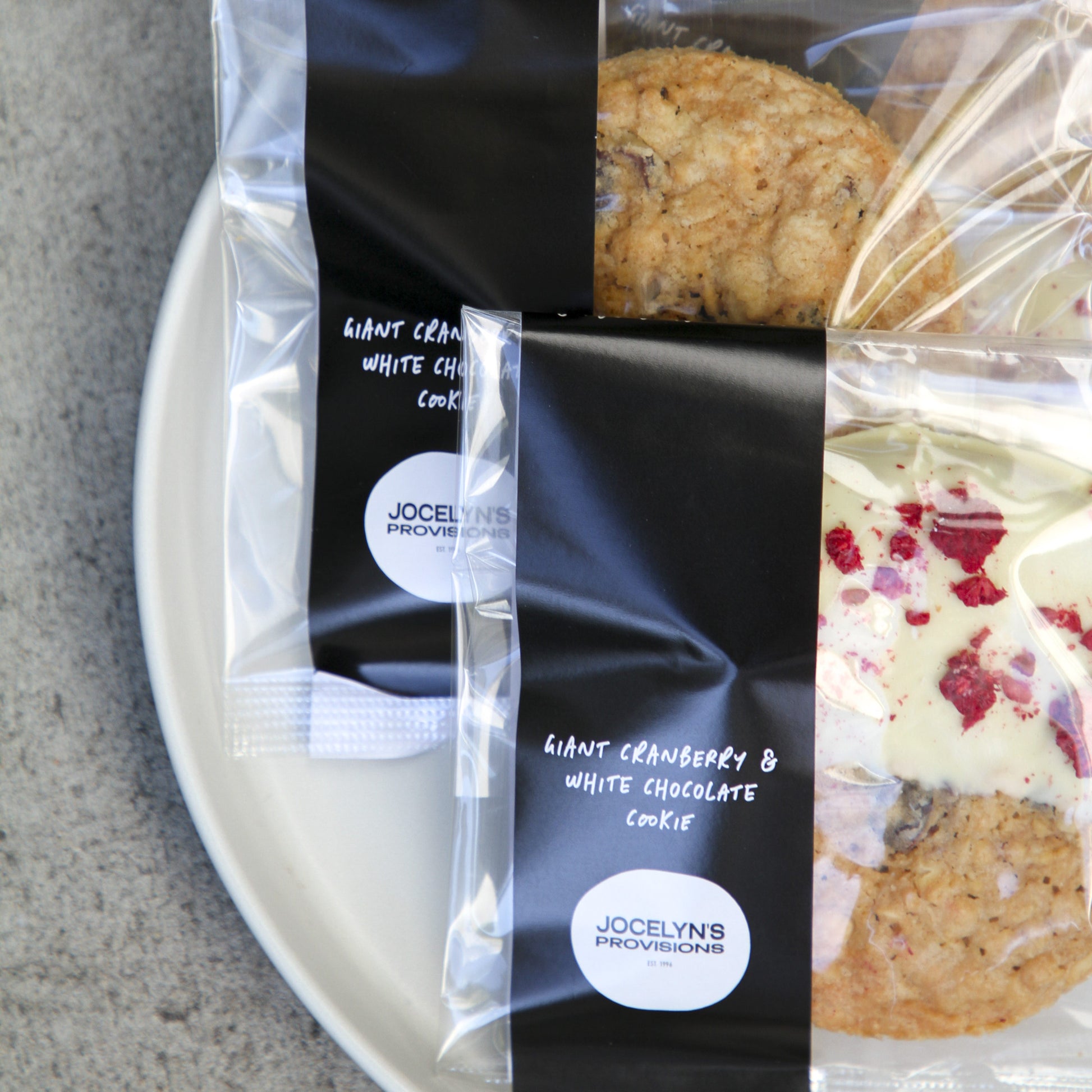 Giant Cranberry & White Chocolate Cookie