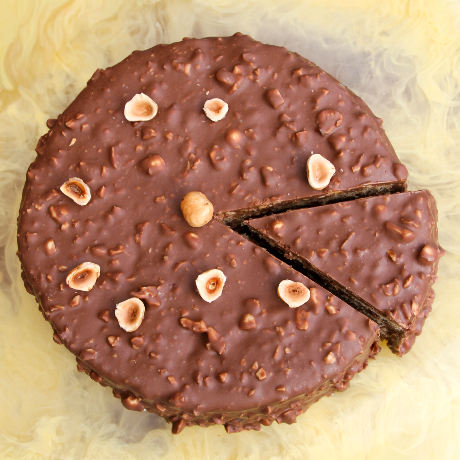 Milk Chocolate & Hazelnut Cake