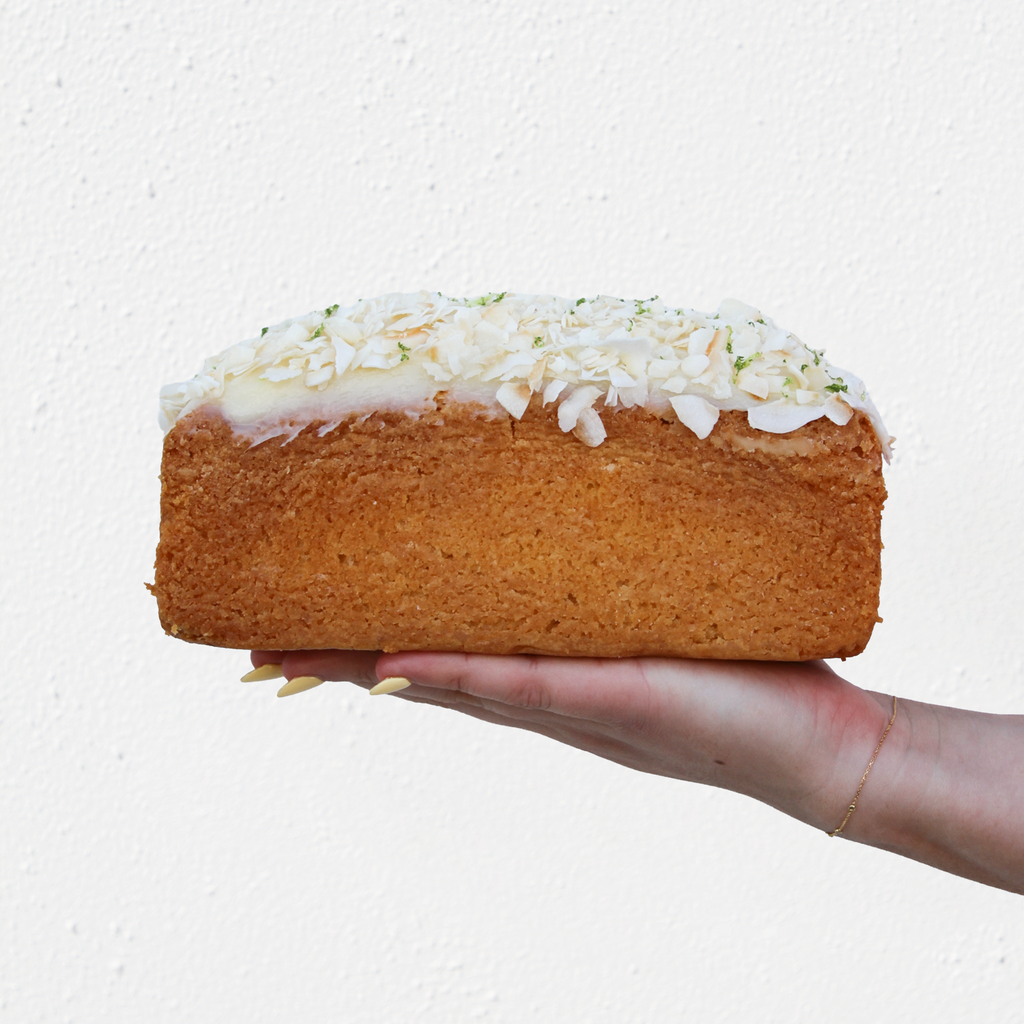 Lime & Coconut Bar Cake