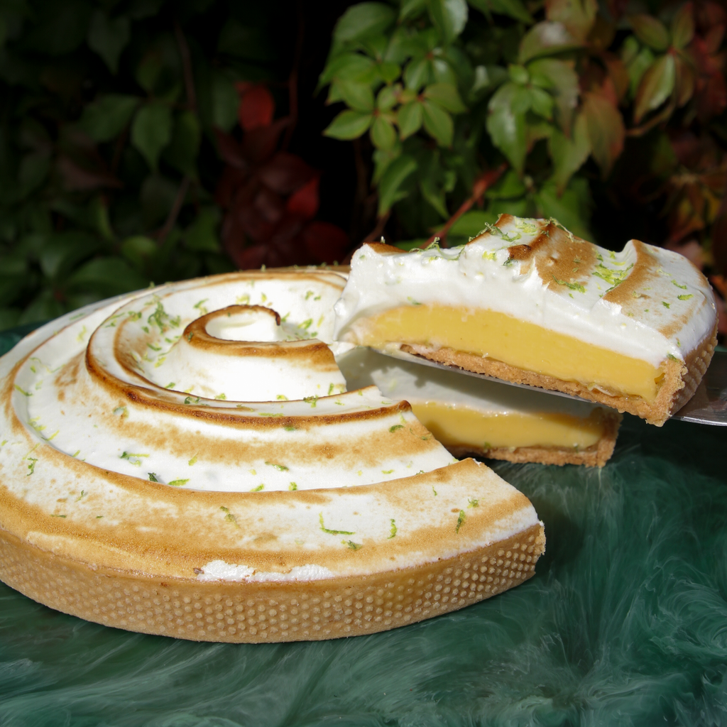 Lime Meringue Tart