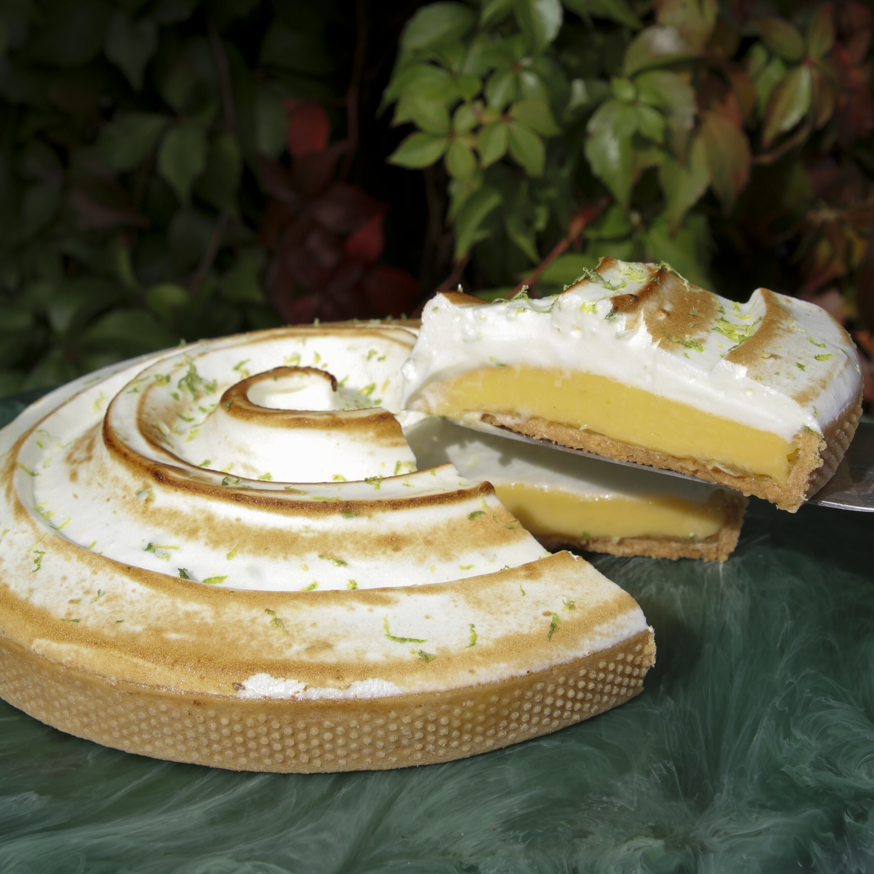 Lime Meringue Tart