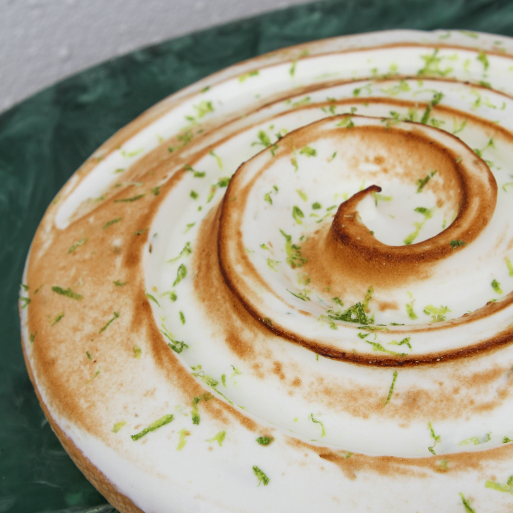 Lime Meringue Tart