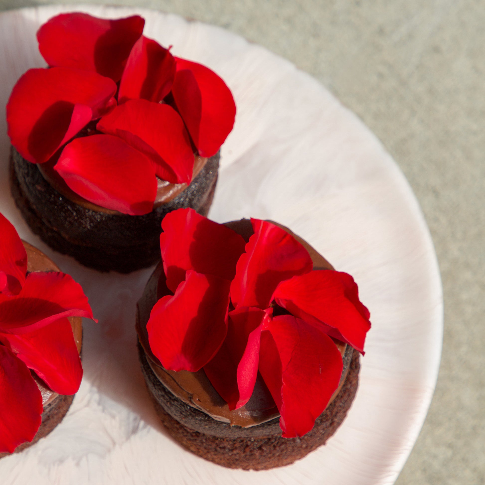 Chocolate Cream Cheese Valentine's Layer Cake