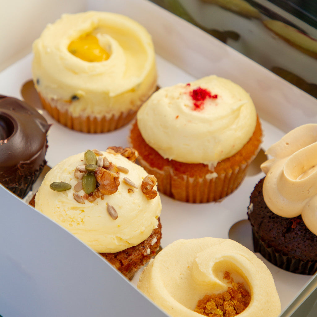 Assorted Cupcake Box | 6 pack