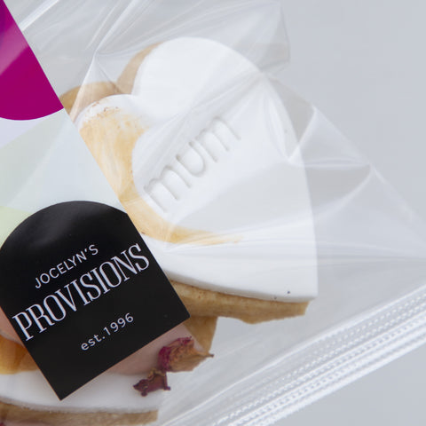 Pink Shortbread Hearts
