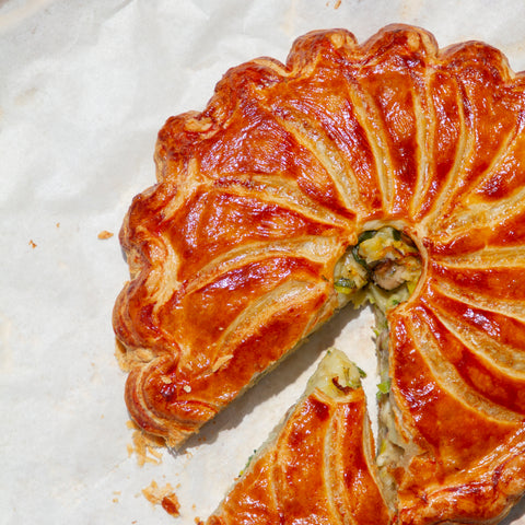 Mushroom & Leek Pithivier