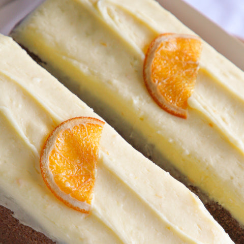 Orange and Almond Bar Cake