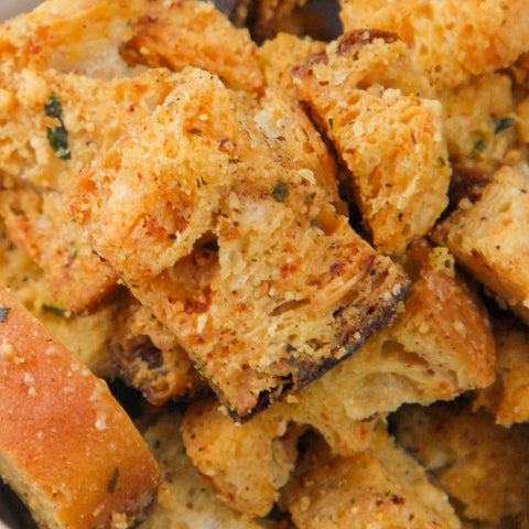 Parmesan, Garlic & Herb Croutons