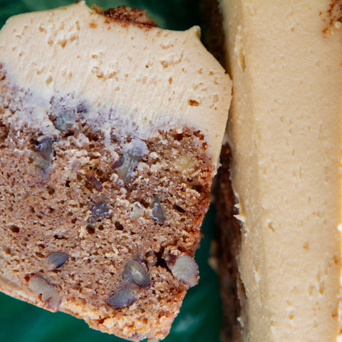 Pear and Pecan Bar Cake