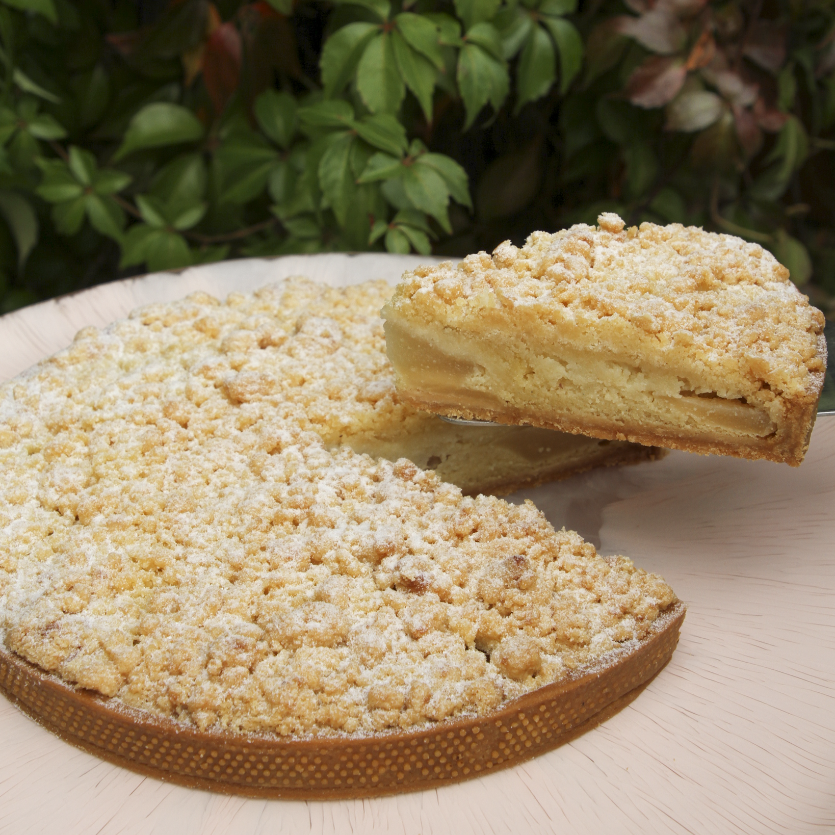 Pear Crumble Tart