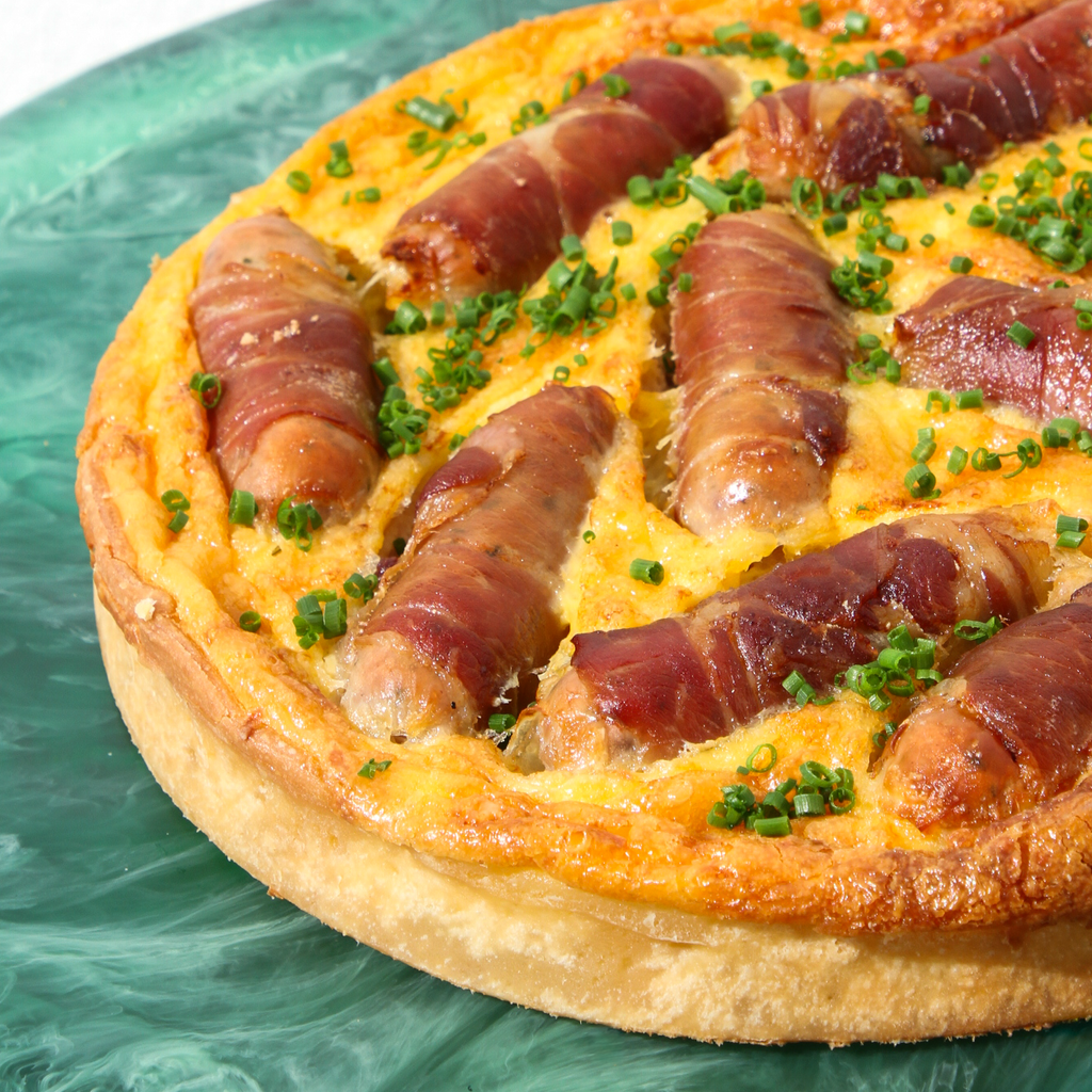 Pigs in Blanket Round Tart
