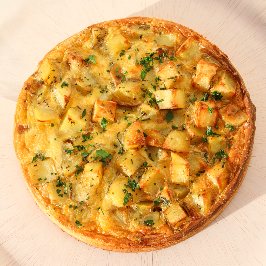 Potato & Rosemary Round Tart