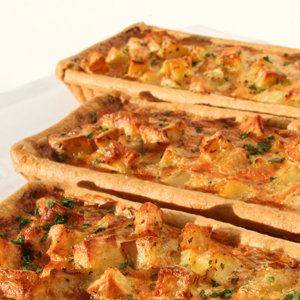 Potato & Rosemary Long Tart