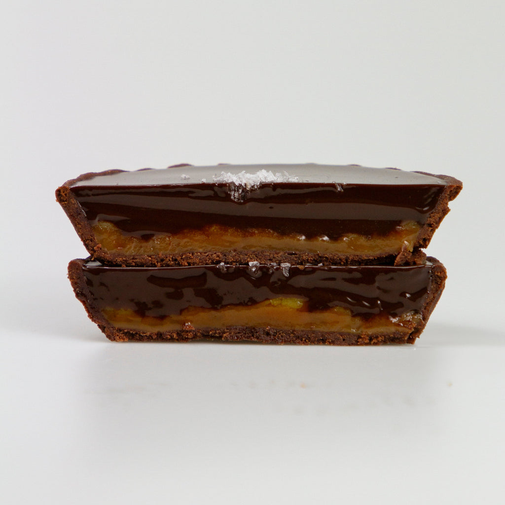 Salted Caramel Chocolate Tart