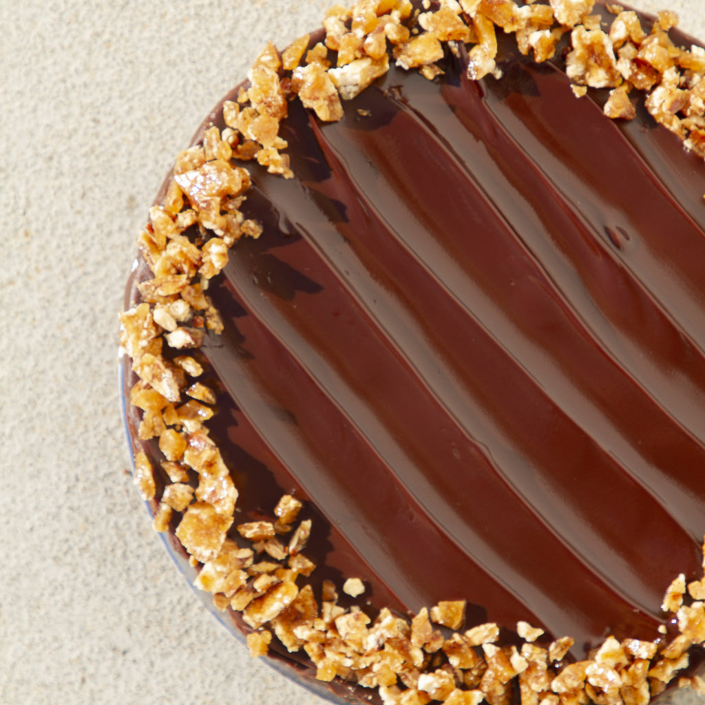 Salted Caramel Chocolate Tart