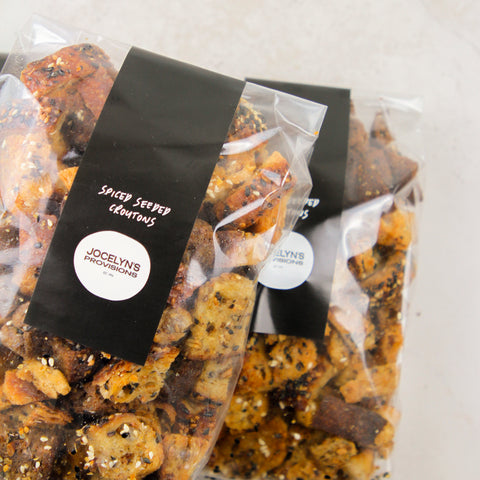 Spiced Seeded Croutons