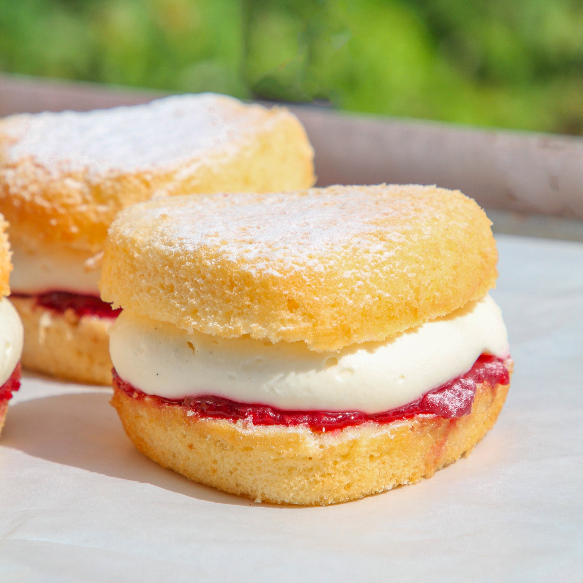 Sponge Mini Heart Cake