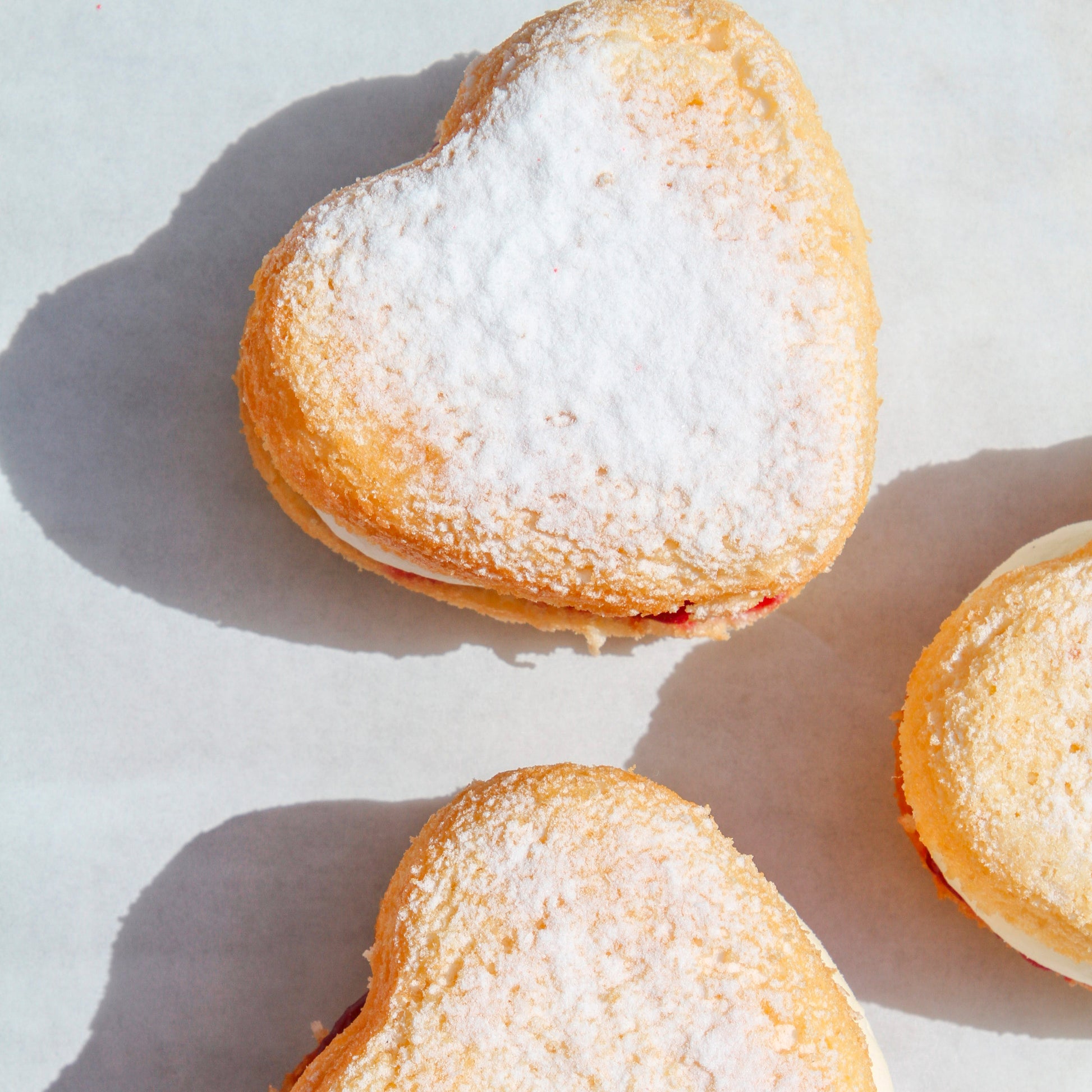 Sponge Mini Heart Cake