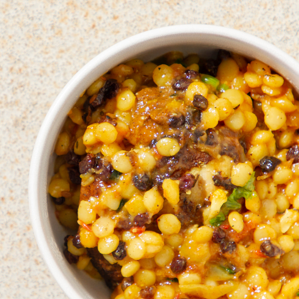 Syrian Chicken w/ Israeli Couscous