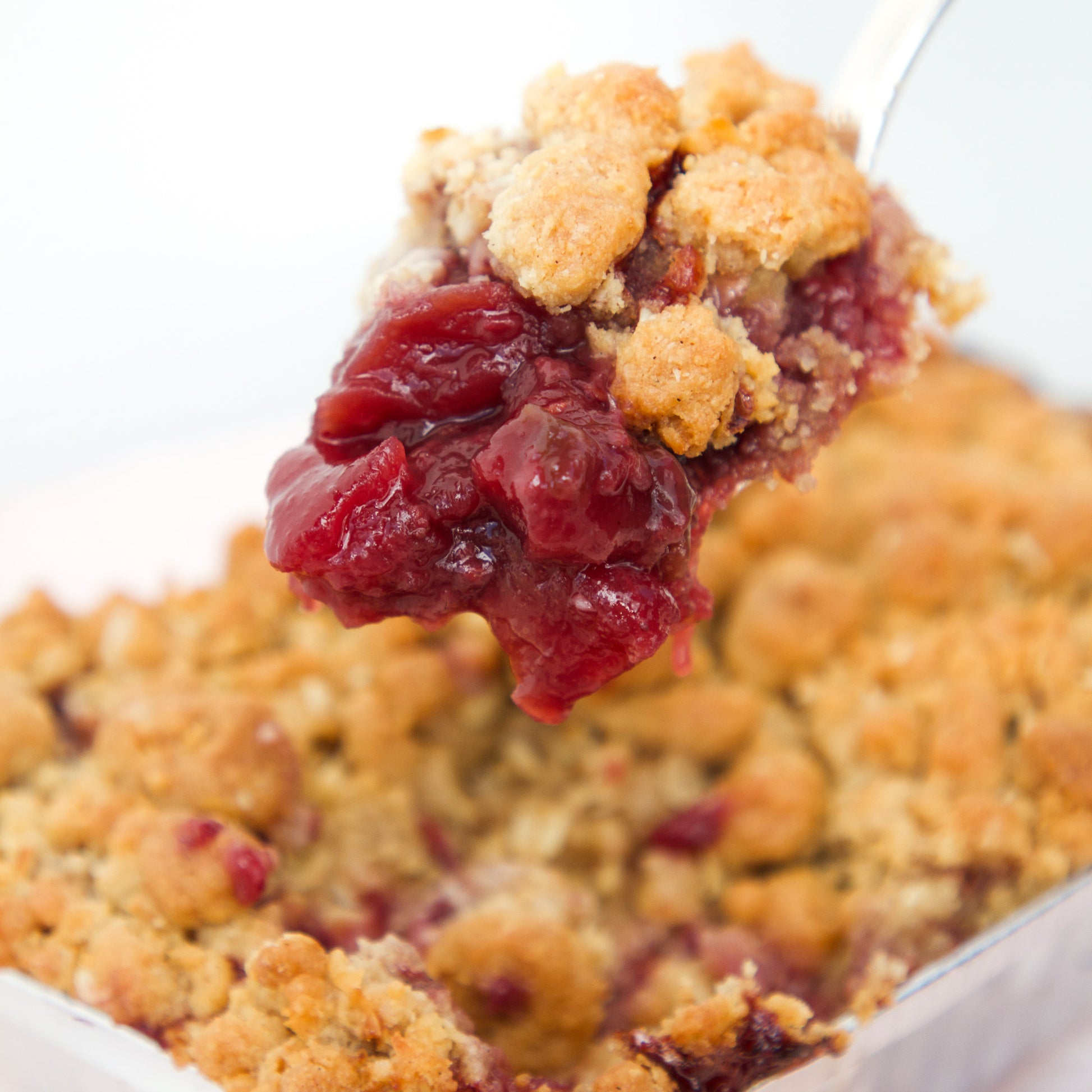 Apple and Berry Family Crumble