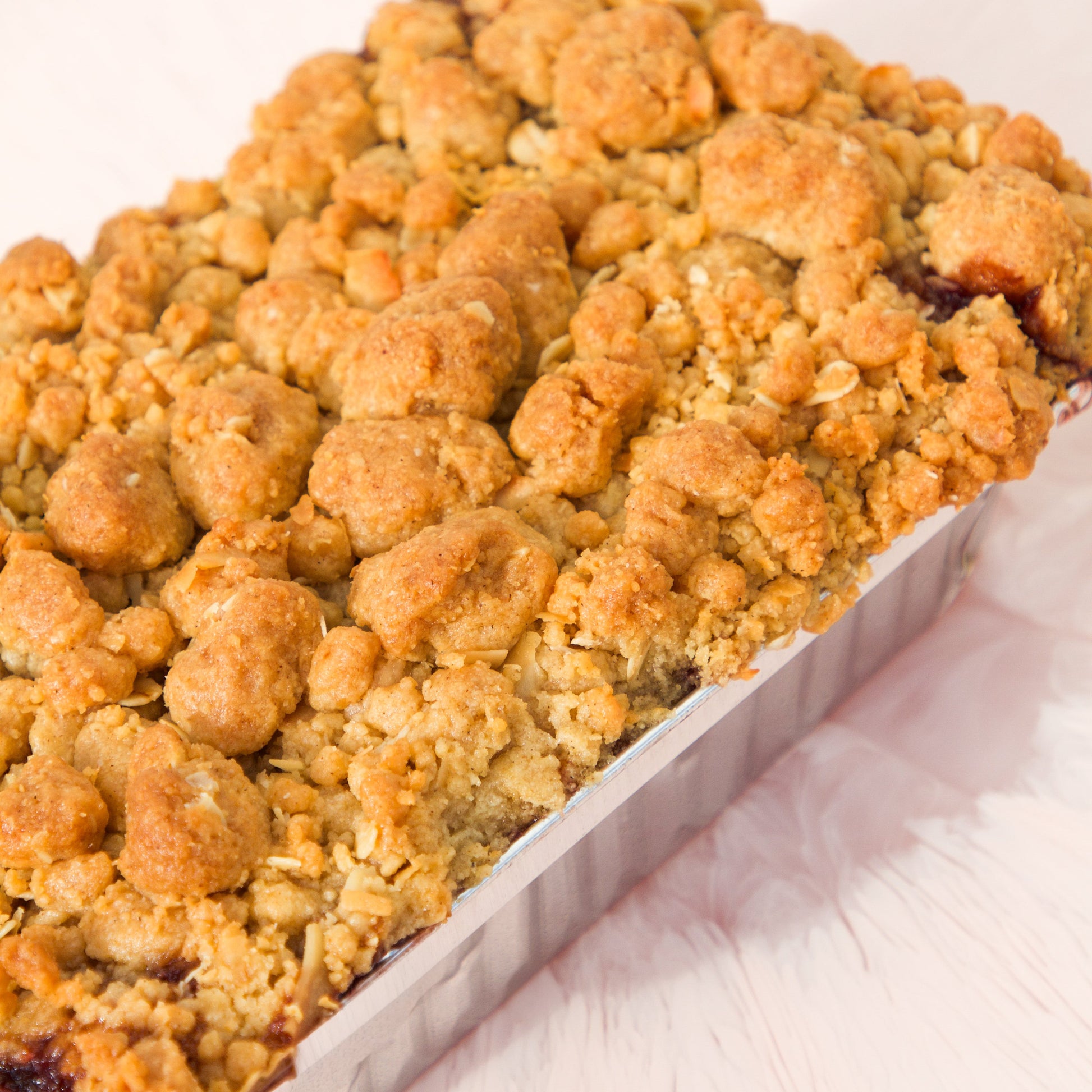 Apple and Berry Family Crumble