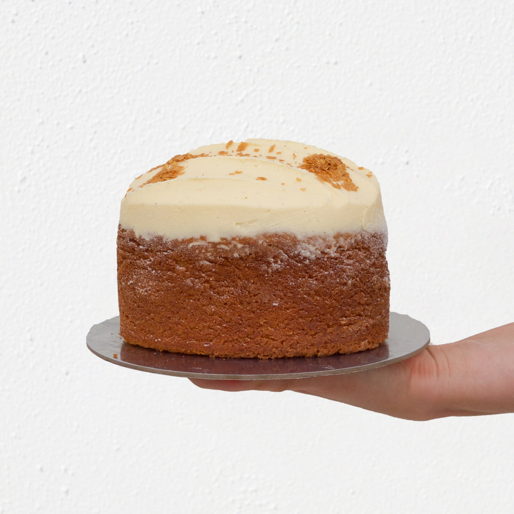 Vanilla Butter Cake Heart